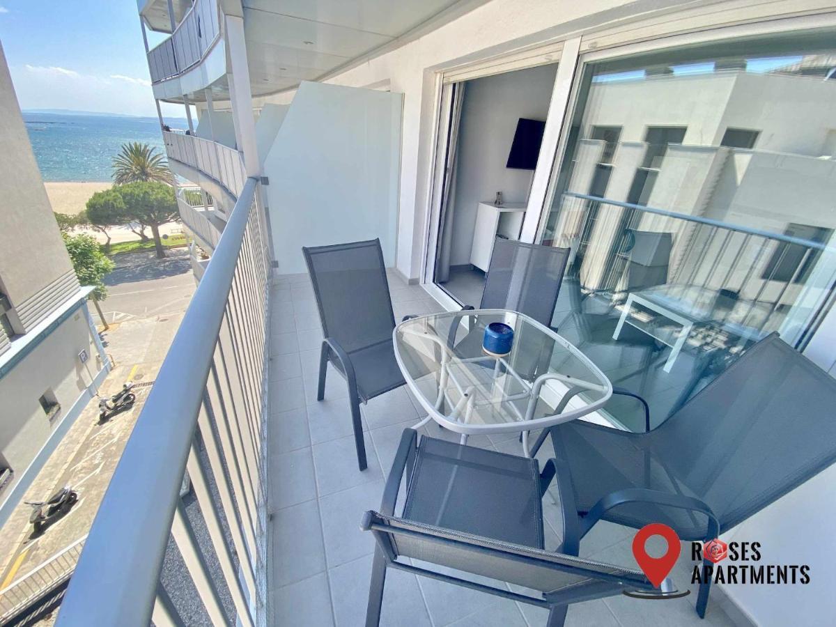 Roses Apartments Ocean 2 Habitaciones Vista Mar Lateral Eksteriør billede