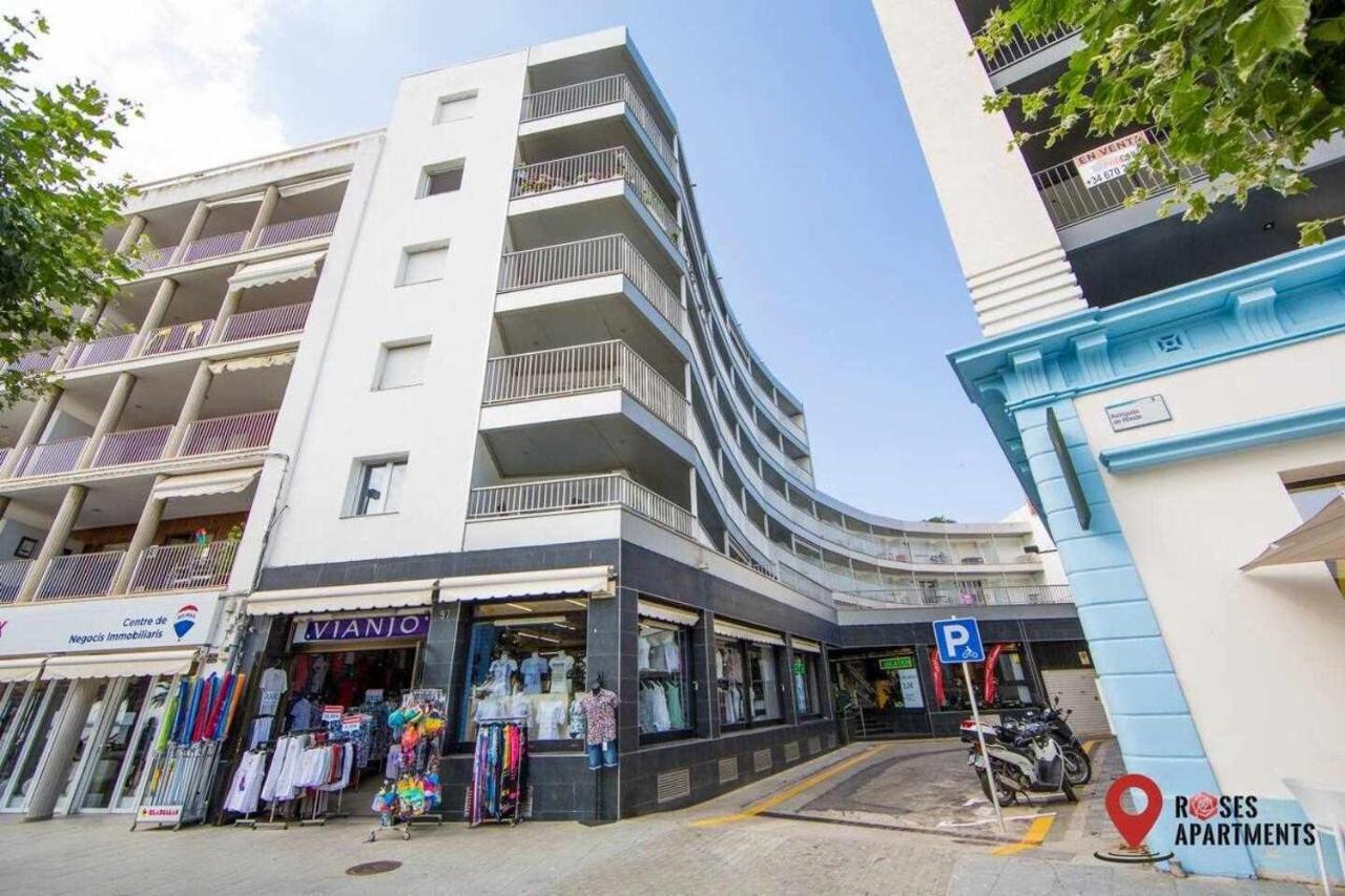 Roses Apartments Ocean 2 Habitaciones Vista Mar Lateral Eksteriør billede